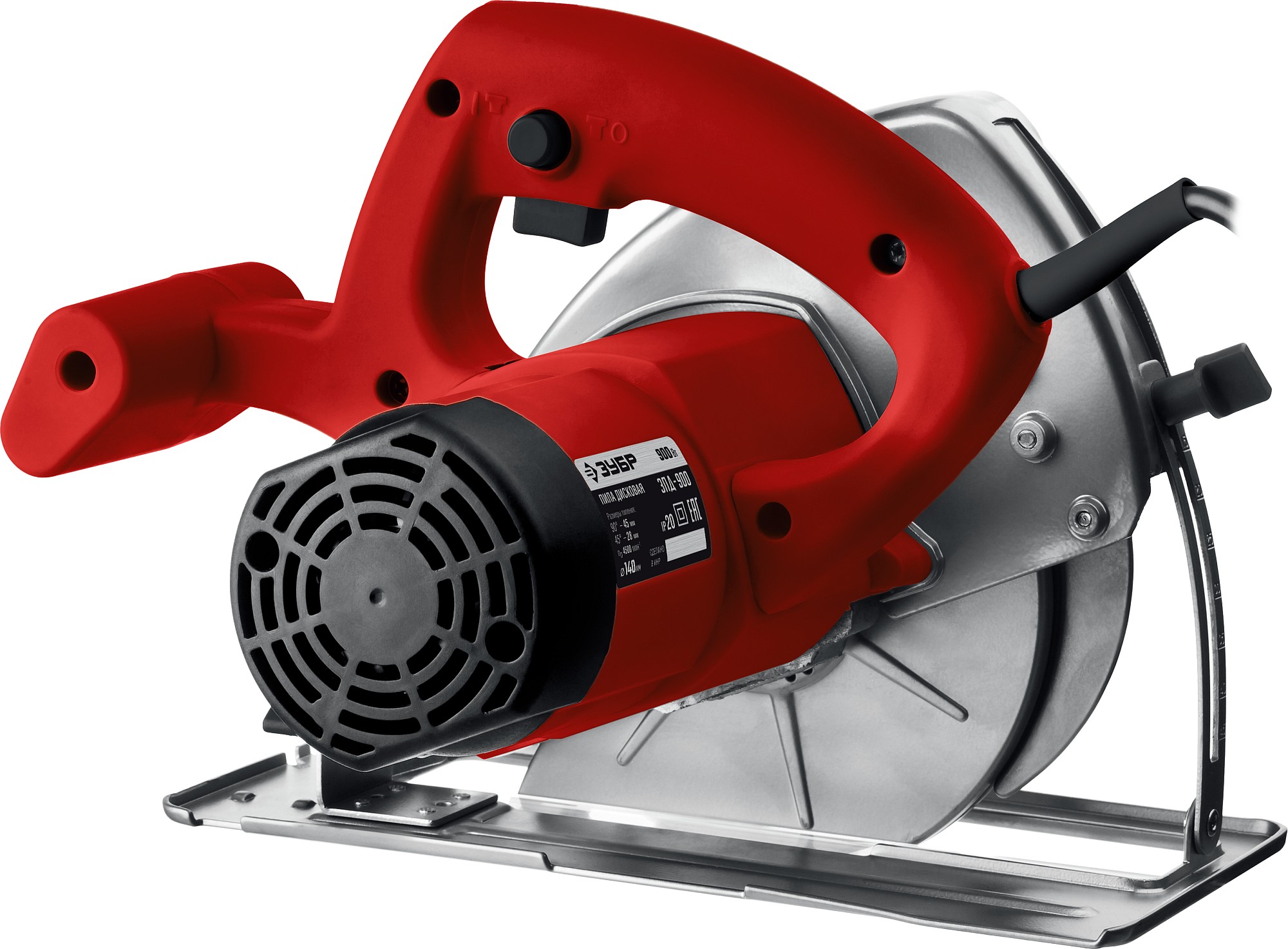 ЗУБР d 140 мм, 900 Вт, циркулярная пила (дисковая) (ЗПД-900) — фото 7