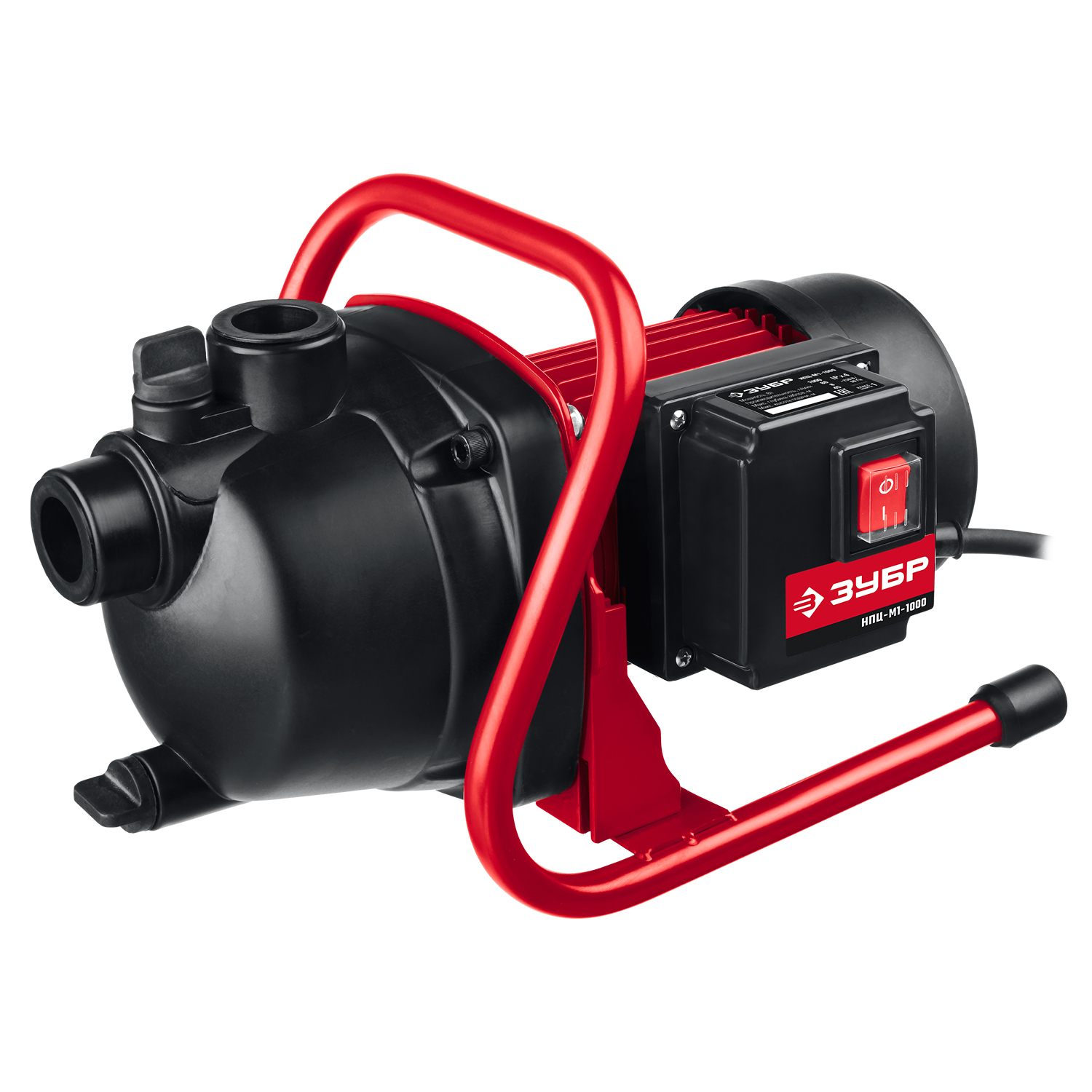 ЗУБР 1000 Вт, поверхностный (садовый) центробежный насос (НПЦ-М1-1000) — фото 8