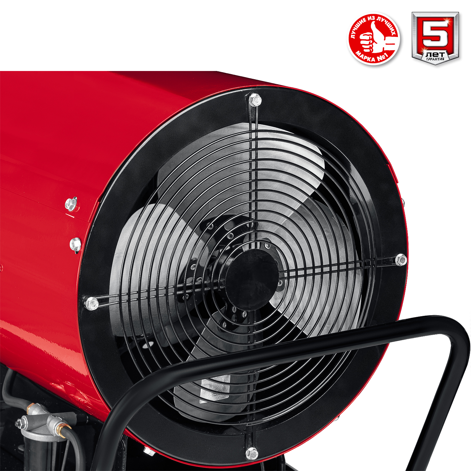 ЗУБР 65 кВт, дизельная тепловая пушка, непрямой нагрев (ДПН-К10-65-Д) — фото 10