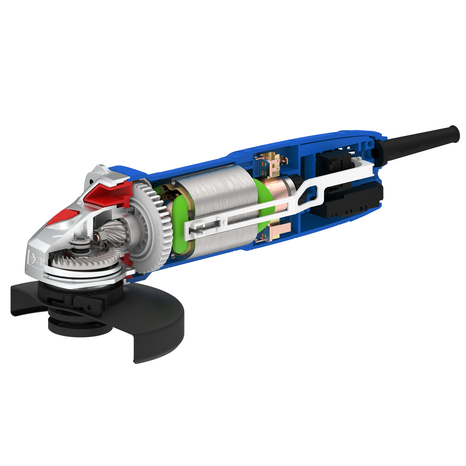 ЗУБР 1900 Вт, d125 мм, УШМ, регулировка оборотов, Профессионал (УШМ-П125-1900 ЭПСТ) — фото 8