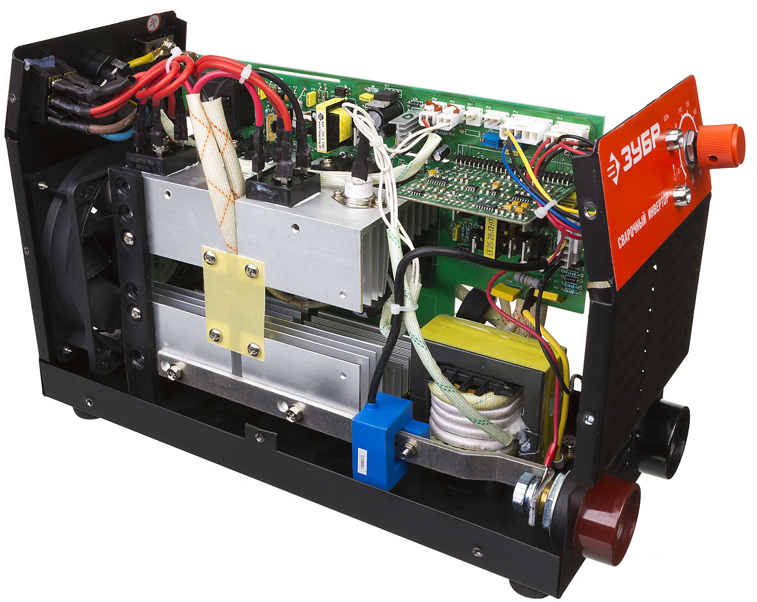 ЗУБР ММА, 220 А, MMA, сварочный аппарат инверторный, макс. электрод Ø 5.0 мм (ЗАС-М3-220) — фото 15