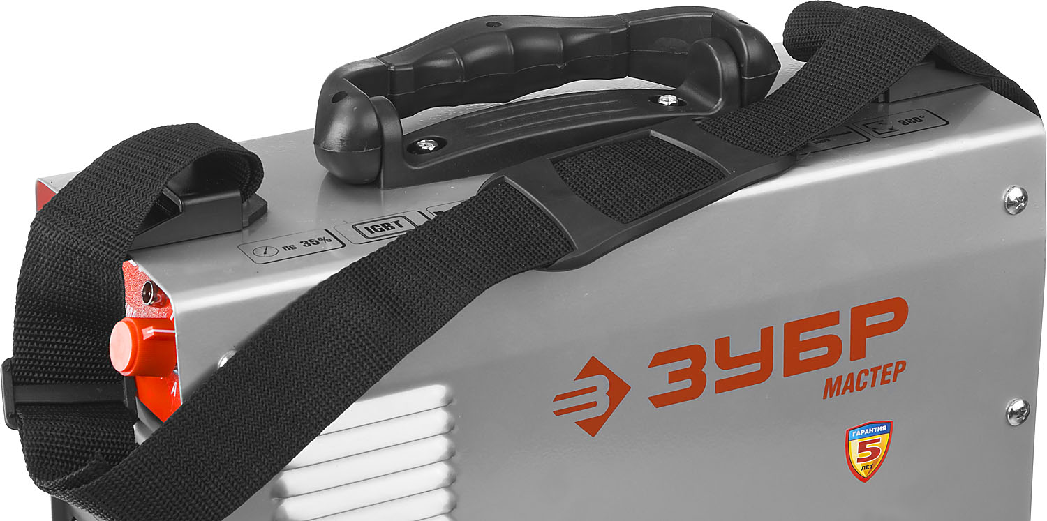 ЗУБР ММА, 220 А, MMA, сварочный аппарат инверторный, макс. электрод Ø 5.0 мм (ЗАС-М3-220) — фото 7