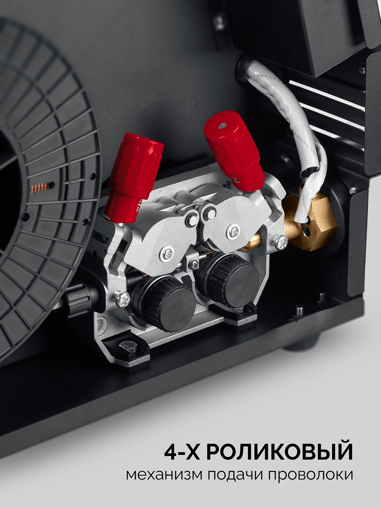 ЗУБР MASTER, MIG / MAG, FCAW, MMA, TIG, 220 А, полуавтомат сварочный, с газом / без газа, горелка ПСГ-220 (ПСГ-М8-220) — фото 8