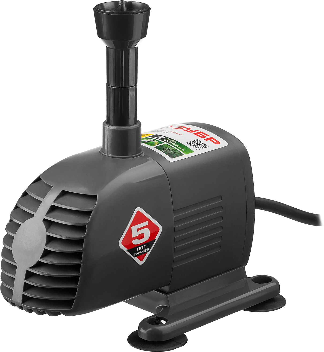 ЗУБР 28 Вт, фонтанный насос (ЗНФЧ-20-1.6) — фото 5