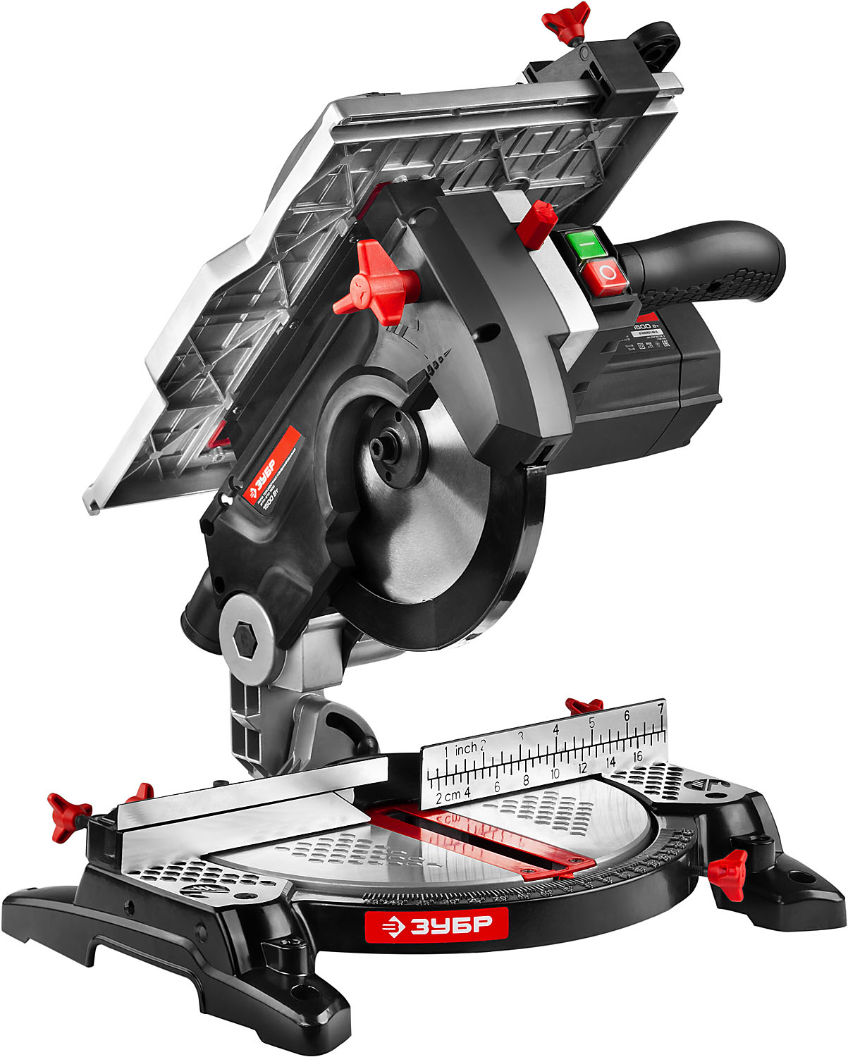 ЗУБР Ø 210, 1500 Вт, пила торцовочная комбинированная (ЗПТК-210-1500) — фото 3