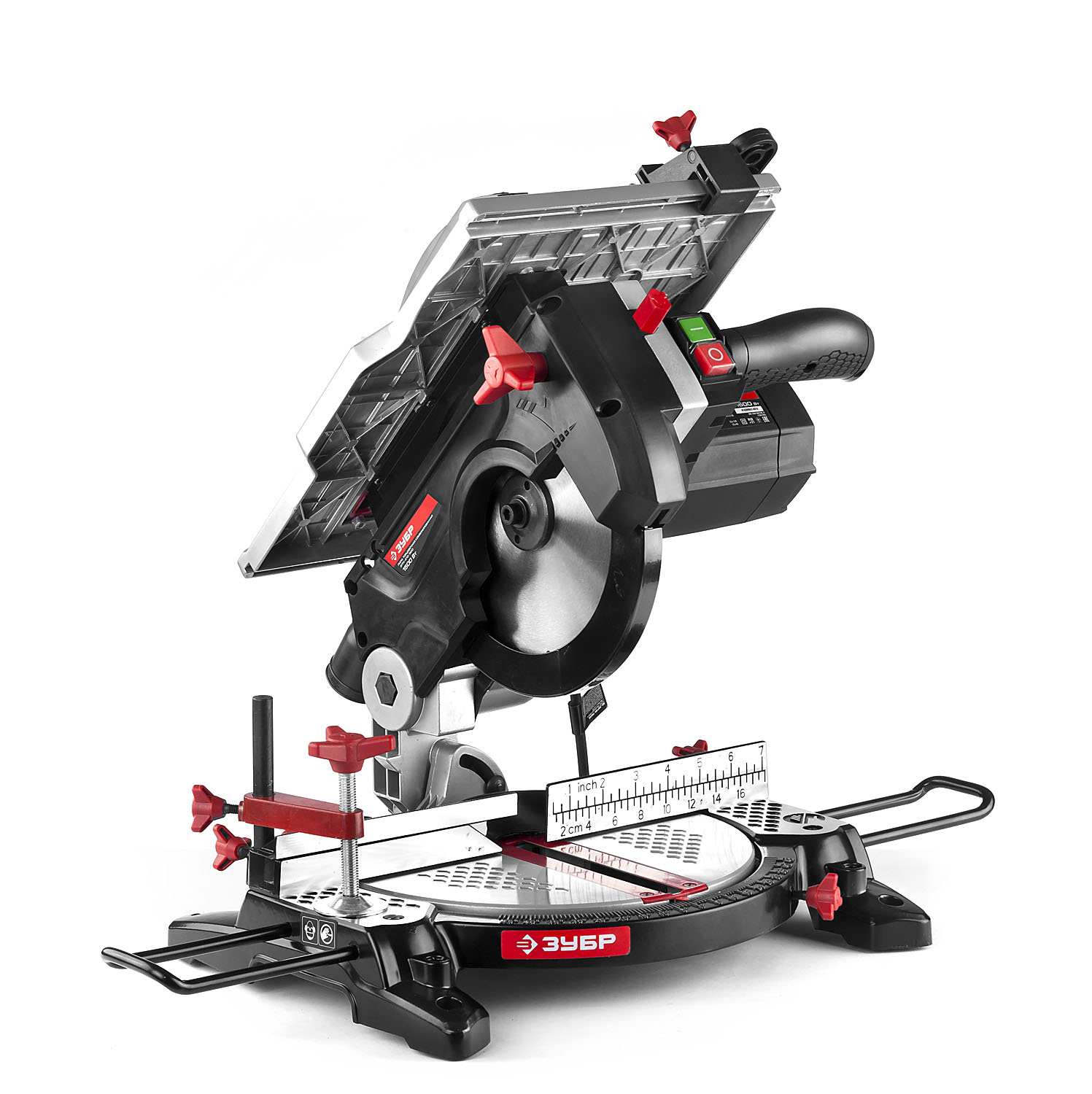 ЗУБР Ø 210, 1500 Вт, пила торцовочная комбинированная (ЗПТК-210-1500) — фото 7