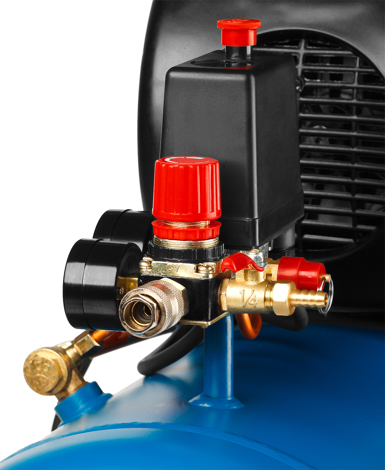 ЗУБР 240 л/мин, 50 л, 1500 Вт, масляный компрессор, Профессионал (ЗКПМ-240-50-1.5) — фото 8