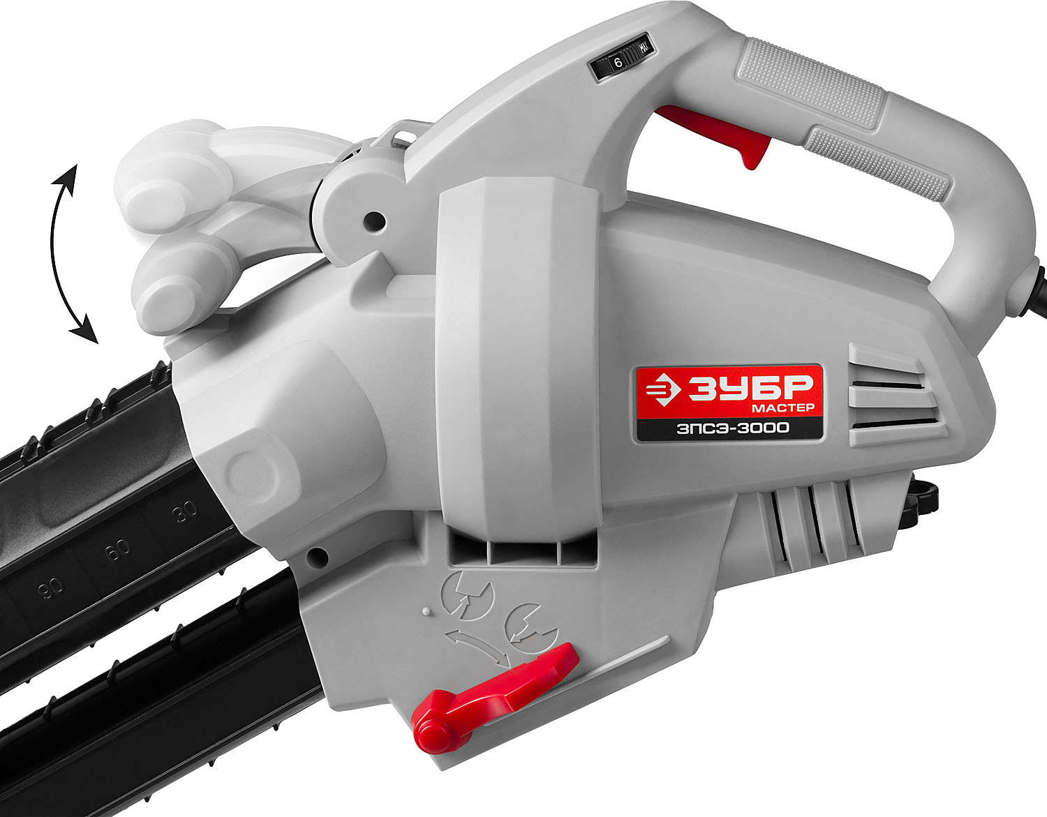 ЗУБР 3000 Вт, электрический садовый пылесос-воздуходувка (ЗПСЭ-3000) — фото 15