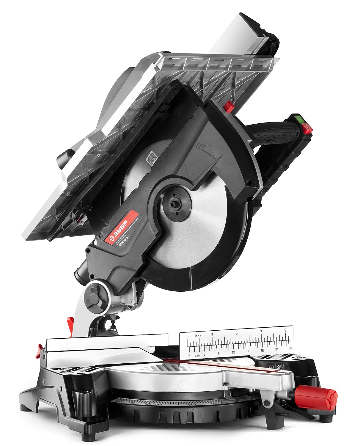 ЗУБР ЗПТК-305-1900 пила торцовочная комбинированная, d 305 х 30 мм, 1900 Вт — фото 5