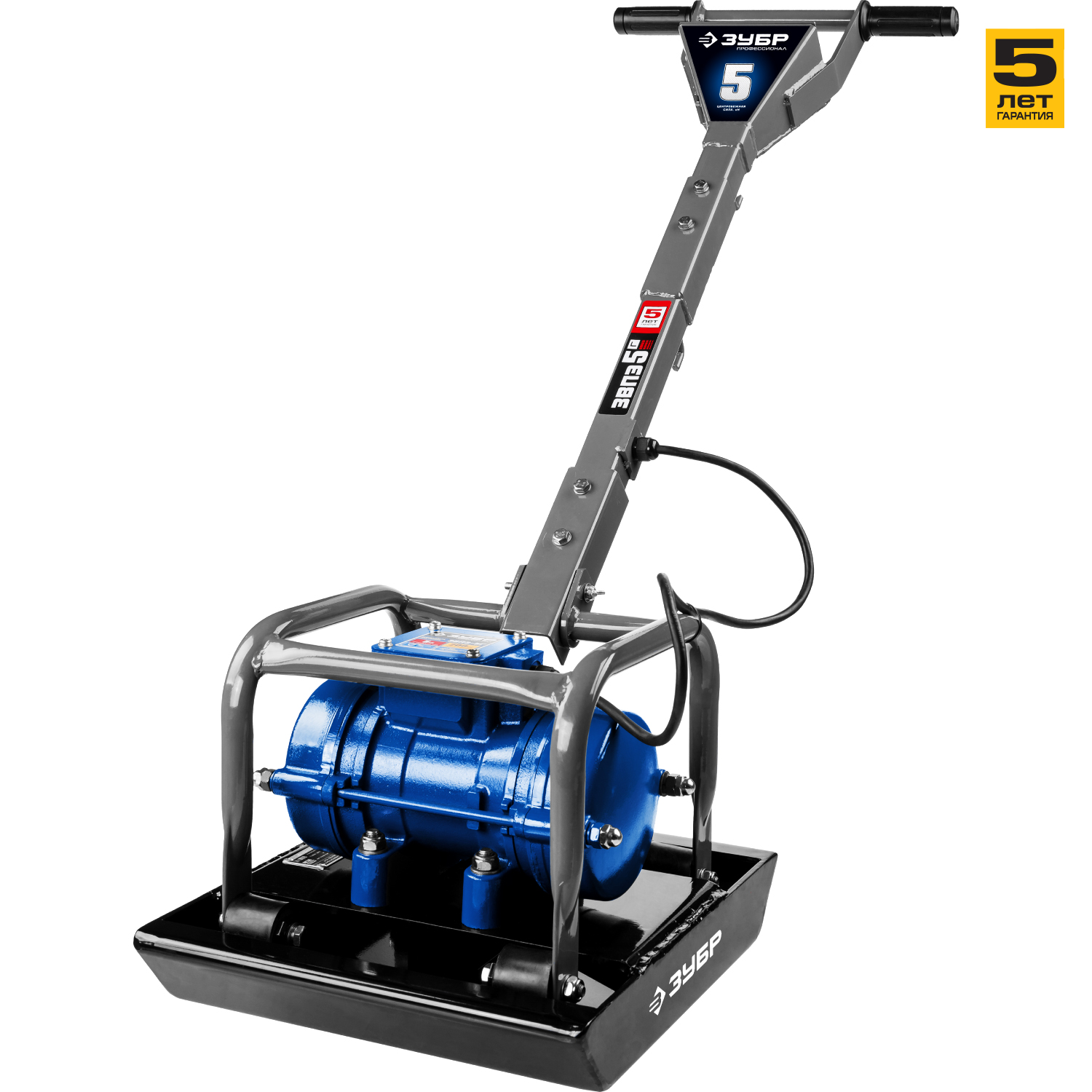 ЗУБР 550 Вт, 40 кг, электрическая виброплита, Профессионал (ЗВПЭ-5 Г) — фото 5